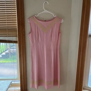 Pink Vintage 1960s Dress